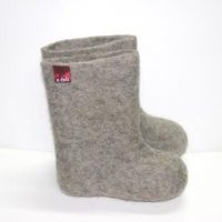 Детские валенки серые